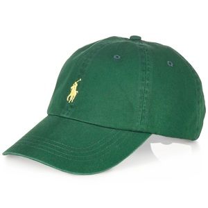 Men's Green Classic Chino Sports Cap
